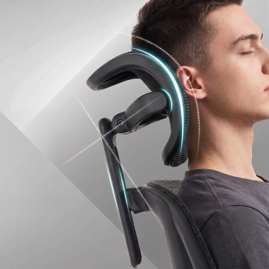 silla ergonomica negro silla ergonomica zen malla brazos regulables 3d doble soporte lumbar reposacabezas 6
