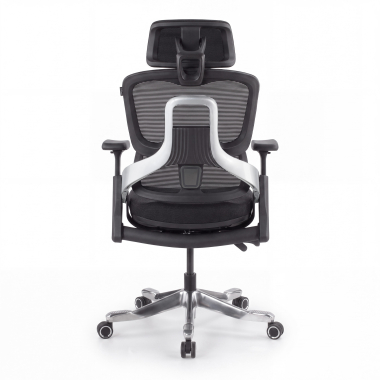 silla ergonomica negro silla ergonomica zenpro aluminio malla brazos regulables 4d doble soporte lumbar reposacabezas 5