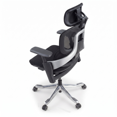 silla ergonomica negro silla ergonomica zenpro aluminio malla brazos regulables 4d doble soporte lumbar reposacabezas 16