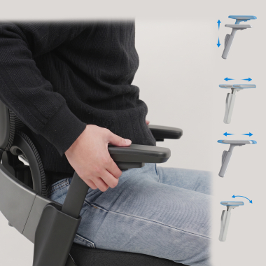 silla ergonomica negro silla ergonomica zenpro aluminio malla brazos regulables 4d doble soporte lumbar reposacabezas 12
