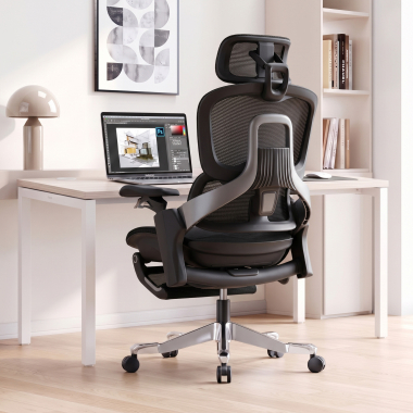 silla ergonomica negro silla ergonomica zenmax aluminio reposapies malla brazos regulables 4d doble soporte lumbar reposacabezas reposapies extensible 2