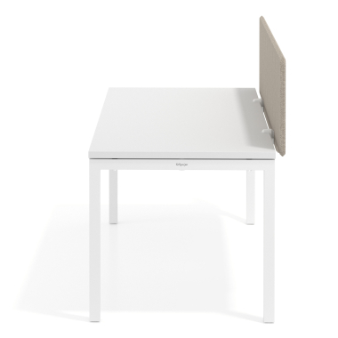separadores de oficina beige estructura aluminio 2