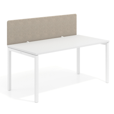 separadores de oficina beige estructura aluminio 4