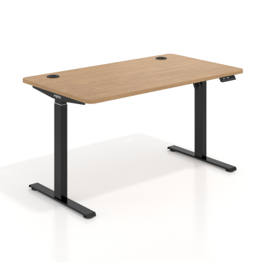 escritorio elevable negro red oak erghos go 1