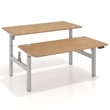 escritorio elevable aluminio red oak erghos go 1