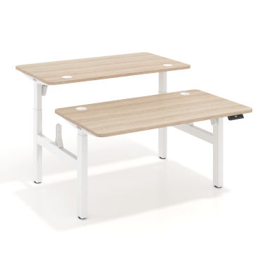 escritorio elevable blanco flax oak erghos go 1