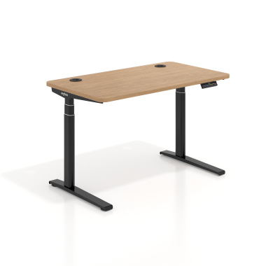 escritorio elevable negro red oak erghos icon 1