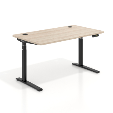 escritorio elevable negro flax oak erghos icon 1