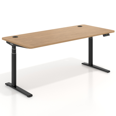 escritorio elevable negro red oak erghos icon 1