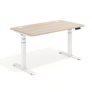 escritorio elevable blanco flax oak erghos pro 1