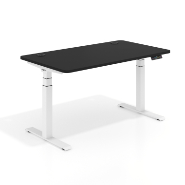 escritorio elevable blanco pure black erghos pro 1