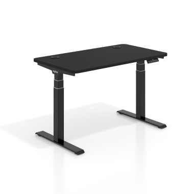 escritorio elevable negro pure black erghos pro 1