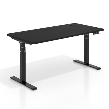 escritorio elevable negro pure black erghos pro 1