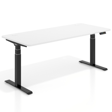 escritorio elevable negro warm white erghos pro 1