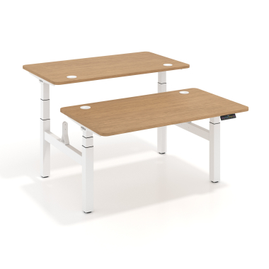 escritorio elevable blanco red oak erghos pro 1