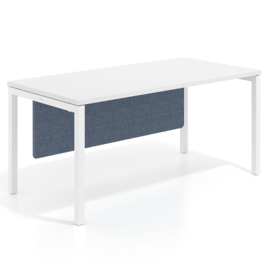 separadores de oficina azul estructura aluminio 4