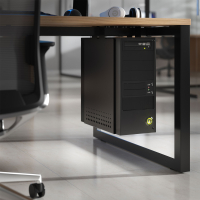 Soporte para PC Zero fijo, montaje bajo mesa