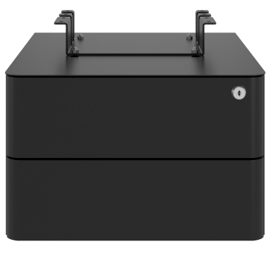 cajonera de escritorio negro echo 4