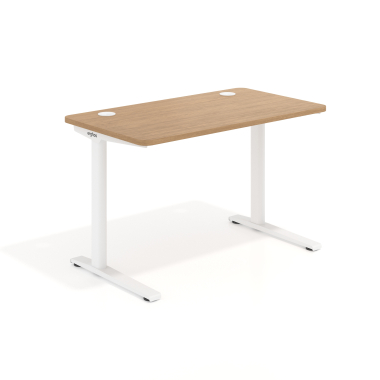 mesa de oficina blanco red oak estructura blanca 1