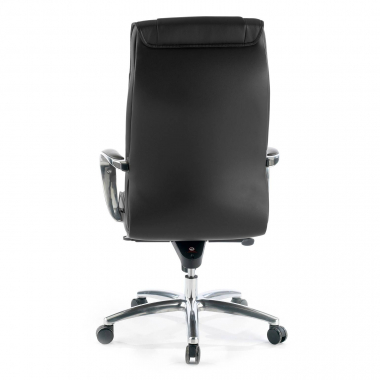 sillon de oficina negro respaldo ato piel natural piel natural brazos tapizados 7