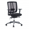 Silla teletrabajo Hiro, sincron, espuma inyectada, negro