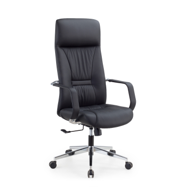 sillon de direccion negro armani piel natural brazos fijos 1