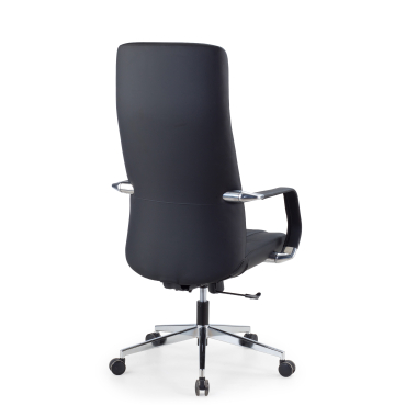 sillon de direccion negro armani piel natural brazos fijos 8