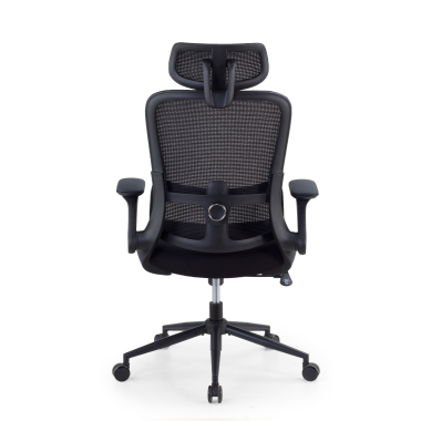 silla ergonomica negro dexter malla brazos abatibles soporte lumbar reposacabezas 7