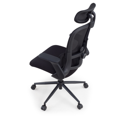 silla ergonomica negro dexter malla brazos abatibles soporte lumbar reposacabezas 10