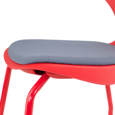 silla con pala rojo silla con ruedas plastico sin brazos 6