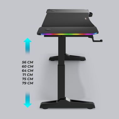 mesa gaming negro voltage 12