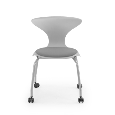 silla con pala gris silla con ruedas plastico sin brazos 3