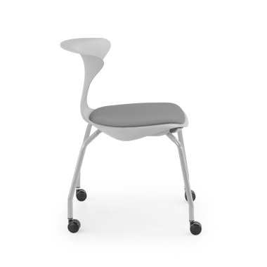 silla con pala gris silla con ruedas plastico sin brazos 4