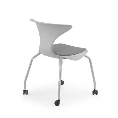 silla con pala gris silla con ruedas plastico sin brazos 7
