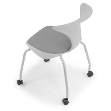 silla con pala gris silla con ruedas plastico sin brazos 9