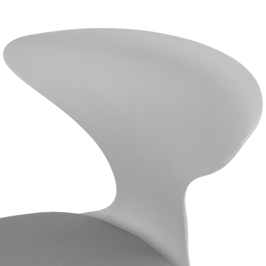 silla con pala gris estructura patin plastico sin brazos 7