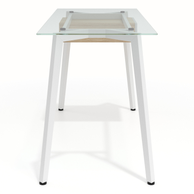 mesa de oficina blanco prisma 5