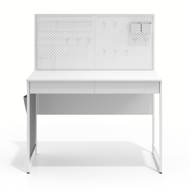 mesa de ordenador blanco taskmaster 6