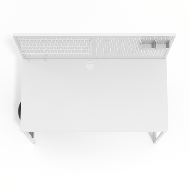 mesa de ordenador blanco taskmaster 7