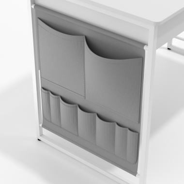 mesa de ordenador blanco taskmaster 12