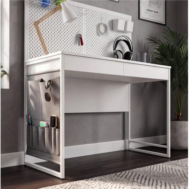 mesa de ordenador blanco taskmaster 4