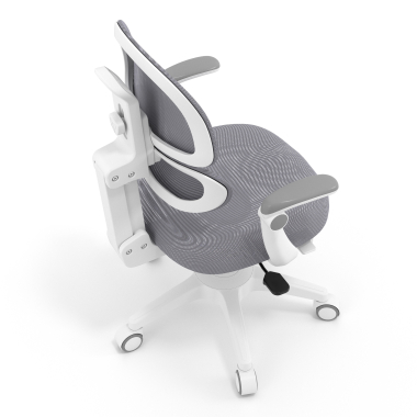 silla de escritorio infantil gris smartfit tela brazos regulables 2d 7