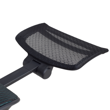 silla ergonomica negro glide ultra malla brazos regulables 5d soporte lumbar reposacabezas reposapies extensible 14