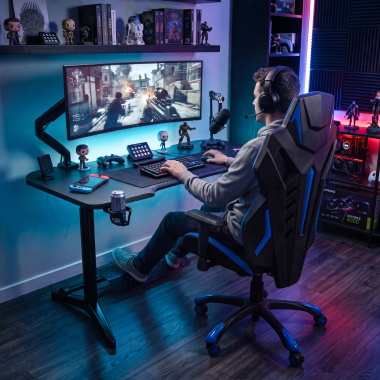 mesa gaming negro stratos pro 14