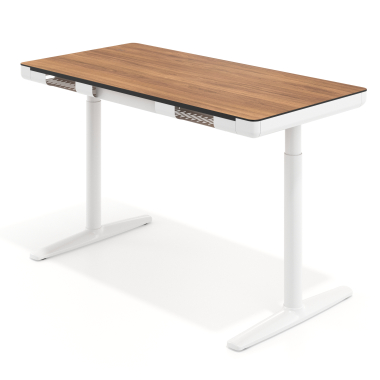 escritorio elevable blanco light walnut nolan 9