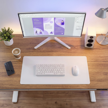 escritorio elevable blanco light walnut nolan 16