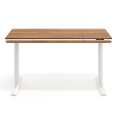 escritorio elevable blanco light walnut nolan 3