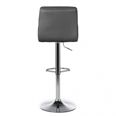 taburete de cocina gris eliot piel sintetica sin brazos 8