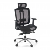 Silla teletrabajo Hiro, sincron, espuma inyectada, negro