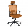 Silla de oficina ergonómica Akira con reposacabezas